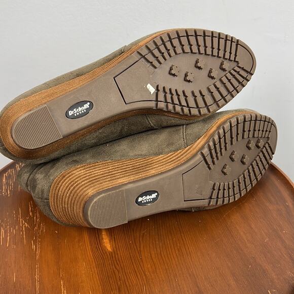 Dr Scholls conquer wedge lace up ankle boot size 9.5 - Picture 6 of 6